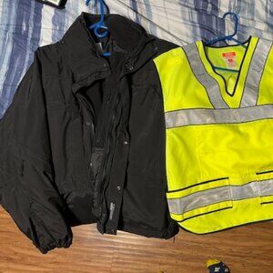 5.11 3 in 1 Parka with outer reflective vest